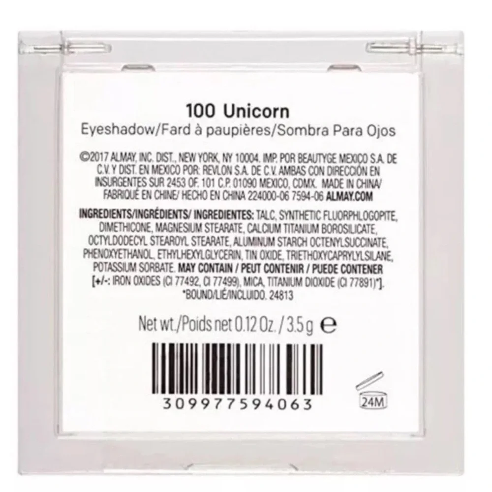 ALMAY Shadow Quad Squad Eyeshadow Unicorn 100 .12 Oz Iridescent Shimmer SEALED